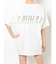 RAUHAAメッシュロゴ VネックTシャツ