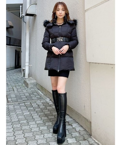 M1418 GYDA GGベルト付 LONG中綿コート GY2345EW13001_10_l.jpg