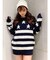 AMERICAN FLAG PATTERN ニットトップス