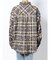 GYDA LOGO PATTERN BIG CHECK シャツ