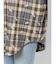 GYDA LOGO PATTERN BIG CHECK シャツ