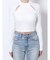 ホルターネックデザイントップス