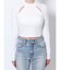 ホルターネックデザイントップス