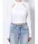 ホルターネックデザイントップス