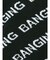 BANGING PATTERN ニットフーディーTOPS
