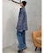 LOOSE CHECK GGシャツ