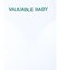 VALUABLE BABY クロップドTシャツ