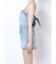BACKリボンデニムミニワンピース