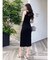バックオープンテレコリブワンピース