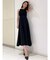 アメスリニットドッキングフレアワンピース