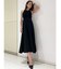 アメスリニットドッキングフレアワンピース