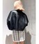 CHECK PATTERN ニットスカートライクショートパンツ