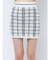 CHECK PATTERN ニットスカートライクショートパンツ