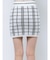 CHECK PATTERN ニットスカートライクショートパンツ