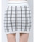 CHECK PATTERN ニットスカートライクショートパンツ