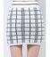 CHECK PATTERN ニットスカートライクショートパンツ