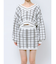 CHECK PATTERN チルデンニットトップス