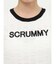 SCRUMMYエンボーワッフルニットトップス