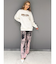 ハイウエスト Tie Dyeワイドデニムパンツ