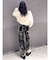 ハイウエスト Tie Dyeワイドデニムパンツ
