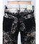 ハイウエスト Tie Dyeワイドデニムパンツ