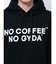NO COFFEE NO GYDAスウェットパーカー