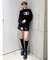 フェイクレザーショートパンツ