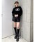 フェイクレザーショートパンツ