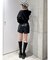 フェイクレザーショートパンツ