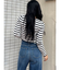 GYGYプレートニットトップス