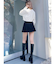 FANCIERラメニットトップス