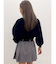 round GY BICOLOR POLOニットトップス