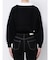 round GY BICOLOR POLOニットトップス