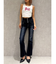 【TINY】ハイウエストBACKクロスフレアパンツ