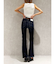 【TINY】ハイウエストBACKクロスフレアパンツ