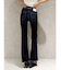 【TINY】ハイウエストBACKクロスフレアパンツ