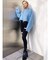 モヘアタッチシャギーショートニットトップス【WEB限定】