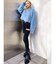モヘアタッチシャギーショートニットトップス【WEB限定】