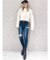 モヘアタッチシャギーショートニットトップス【WEB限定】