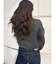 モヘアタッチシャギーショートニットトップス【WEB限定】