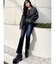 モヘアタッチシャギーショートニットトップス【WEB限定】