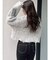 モヘアタッチシャギーショートニットトップス【WEB限定】