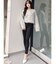 モヘアタッチシャギーショートニットトップス【WEB限定】