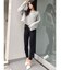 モヘアタッチシャギーショートニットトップス【WEB限定】