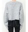 モヘアタッチシャギーショートニットトップス【WEB限定】