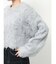 モヘアタッチシャギーショートニットトップス【WEB限定】