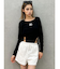 ラインレースショートパンツ