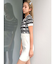 POSH FADITAL borderニットワンピース