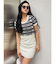 POSH FADITAL borderニットワンピース