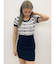 POSH FADITAL borderニットワンピース